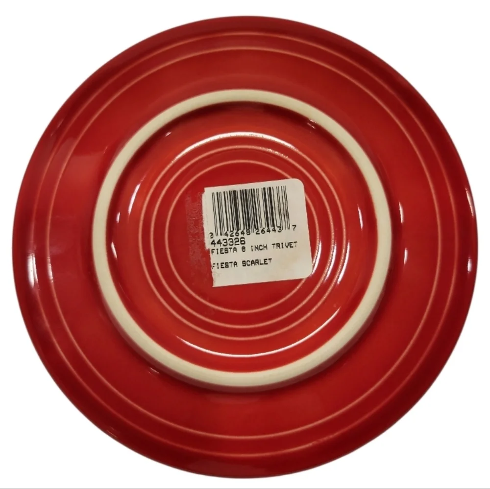 FIESTA Retired Trivet Scarlet